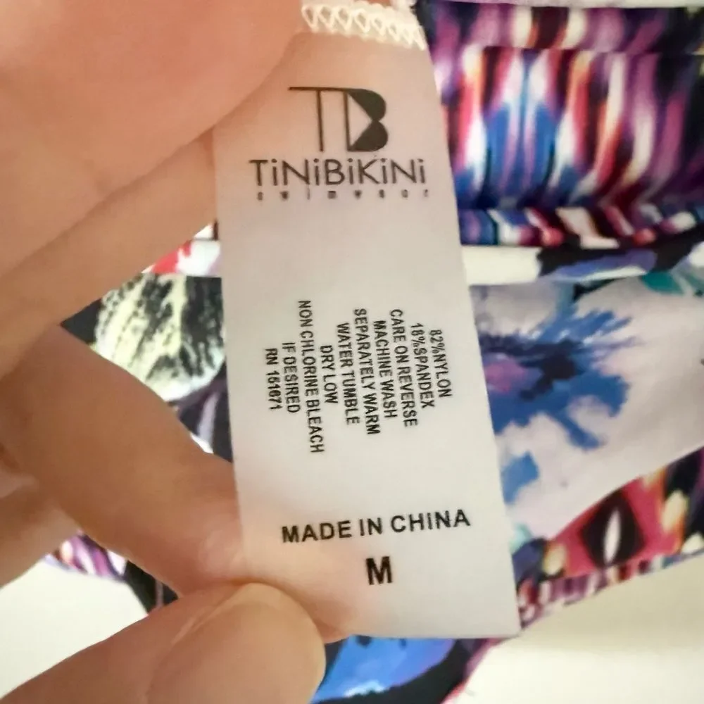 TiniBikini Reversible Bikini in Multi Size M